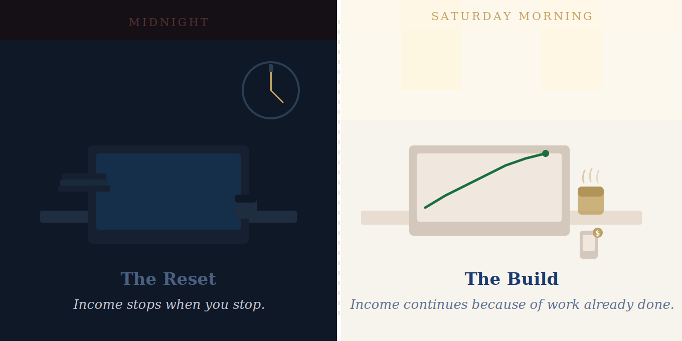 Why Your Income Resets to Zero Every Month — And How to Fix It